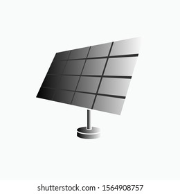Solar Cell Icon - Vector, Sign and Symbol for Design, Presentation, Website or Apps Elements.  