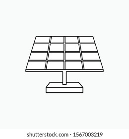 
Solar Cell Icon - Vector, Sign and Symbol for Design, Presentation, Website or Apps Elements.  