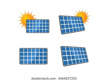 Solar Cell Panel Design Illustration vector eps format , suitable for your design needs, logo, illustration, animation, etc.