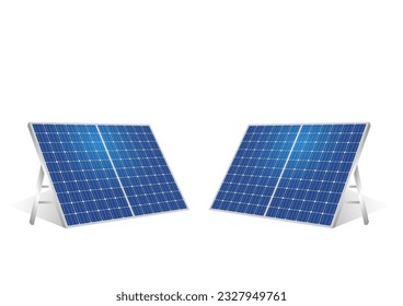 Solar Cell. Solar Panel. Renewable Energy Sources. Clean and Green Energy.