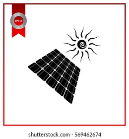 Solar Cell. Solar Power. Vector