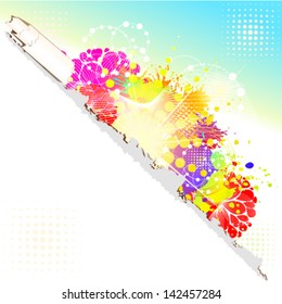 solar color abstraction