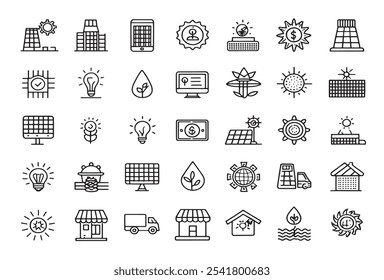 Icono de núcleo solar que impulsa la innovación futura