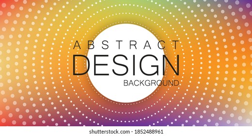 Solar dots pattern abstract colorful for advertising banner wallpapers and background.Vector illustration.