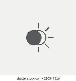 Solar Eclipse Icon