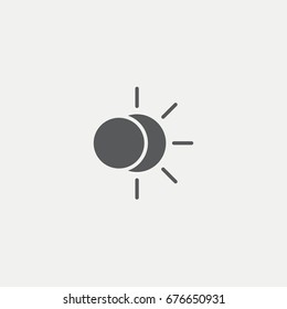 Solar Eclipse Icon