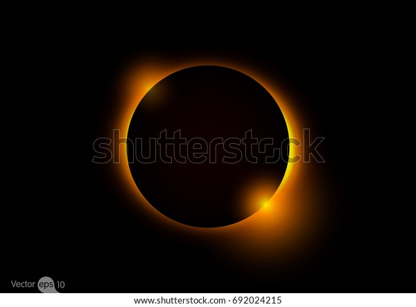 Solar eclipse\
vector