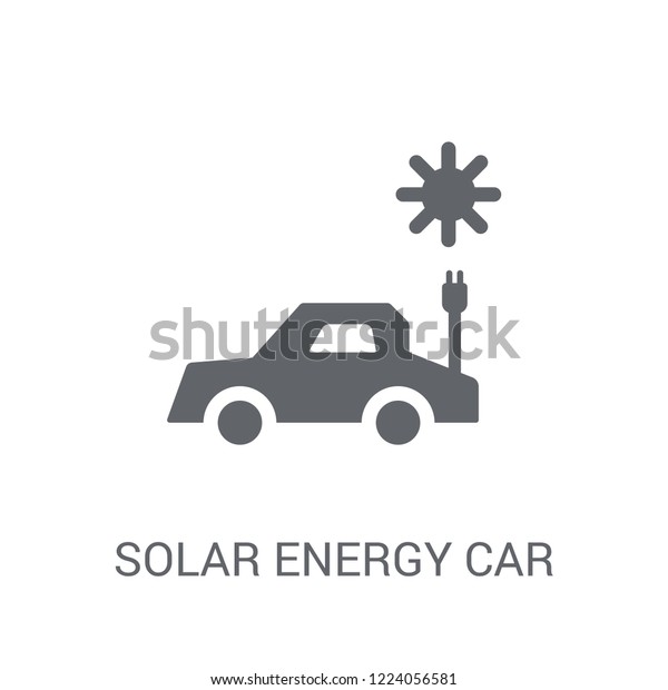Solar\
energy car icon. Trendy Solar energy car logo concept on white\
background from Artificial Intelligence collection. Suitable for\
use on web apps, mobile apps and print\
media.