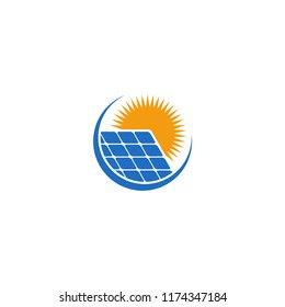 Solar Energy Cell Logo Design Vector Stock Vector (Royalty Free ...