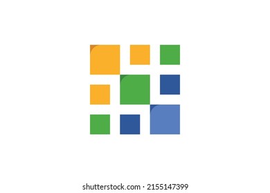 Solar Energy Colored Logo Vector
