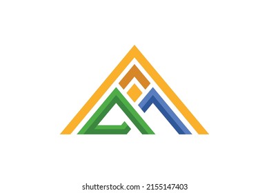 Solar Energy Colored Logo Vector