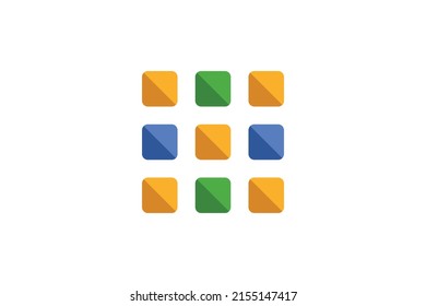 Solar Energy Colored Logo Vector