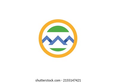 farbiger Logo-Vektorgrafik für Solarenergie