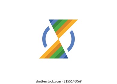 Solar Energy Colored Logo Vector