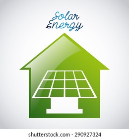 solar energy design, vector illustration eps10 graphic 