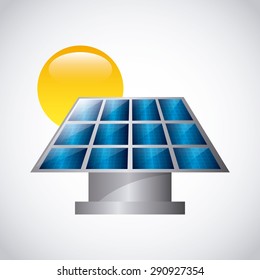 solar energy design, vector illustration eps10 graphic 