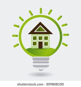 Solar energy design, vector illustration eps 10.