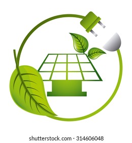 solar energy design, vector illustration eps10 graphic 