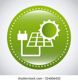 solar energy design, vector illustration eps10 graphic 