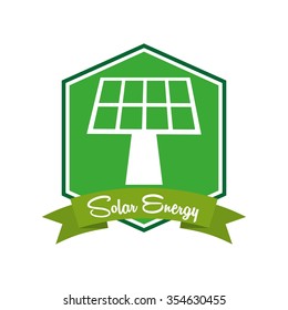 solar energy design, vector illustration eps10 graphic 