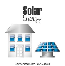 solar energy design, vector illustration eps10 graphic 