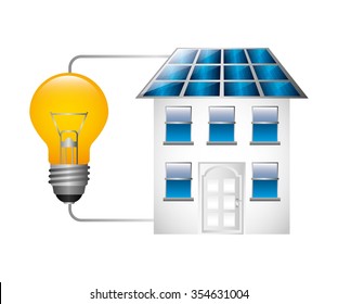 solar energy design, vector illustration eps10 graphic 