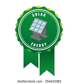 solar energy design, vector illustration eps10 graphic 