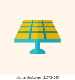 Solar Energy Flat Icon
