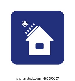 Solar Energy, Solar Heater Icon Vector