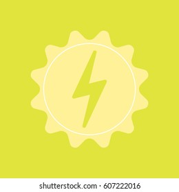 Solar energy icon