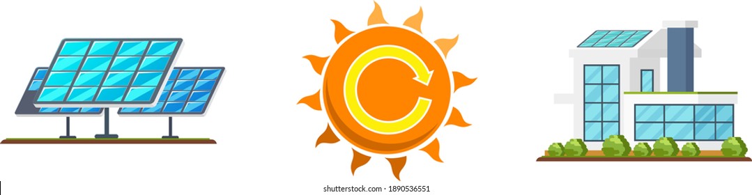 Solar Energy Icon - Solar Energy Is Radiant Light And Heat From The Sun