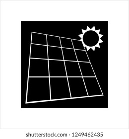 Solar Energy Icon Vector Art Illustration