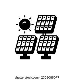 Solar Energy icon in vector. Illustration