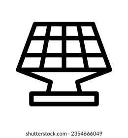 Solar Energy Icon Vector Symbol Design Illustration