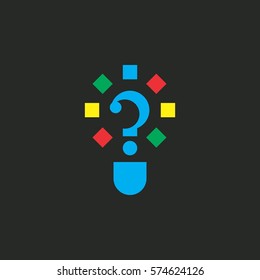 Solar Energy Lamp logo design