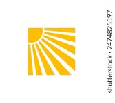 Solar Energy logo can be used for icon, logo and etc.