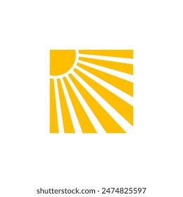 Solar Energy logo can be used for icon, logo and etc.