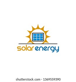 Solar Logo Energy Icon Vector Design Stock Vector (Royalty Free) 1678124989