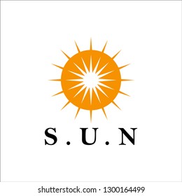 solar energy logo design template