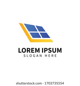 solar energy logo design template. solar tech logo designs