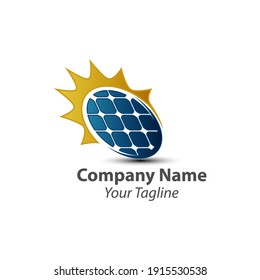 Solar Energy Logo Design Template Vector Stock Vector (Royalty Free ...