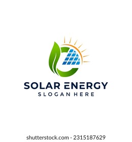 Solar Energy Logo Design Template 01