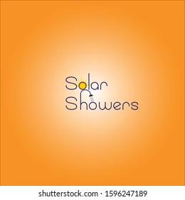 solar Energy logo design Template.Vector Illustrator Eps.10