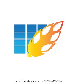 solar energy logo for energy industry,
solar logo design template.
