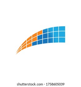 solar energy logo for energy industry,
solar logo design template.
