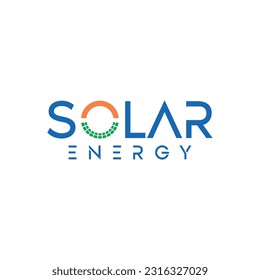 Solar Energy Logo, Solar Panel