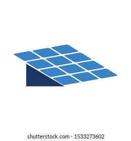 solar energy logo vector template