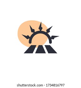 Solar Energy - Modern Icon (Pictogram)