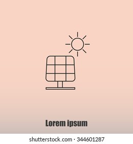 Solar energy panel