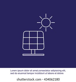 Solar energy panel
